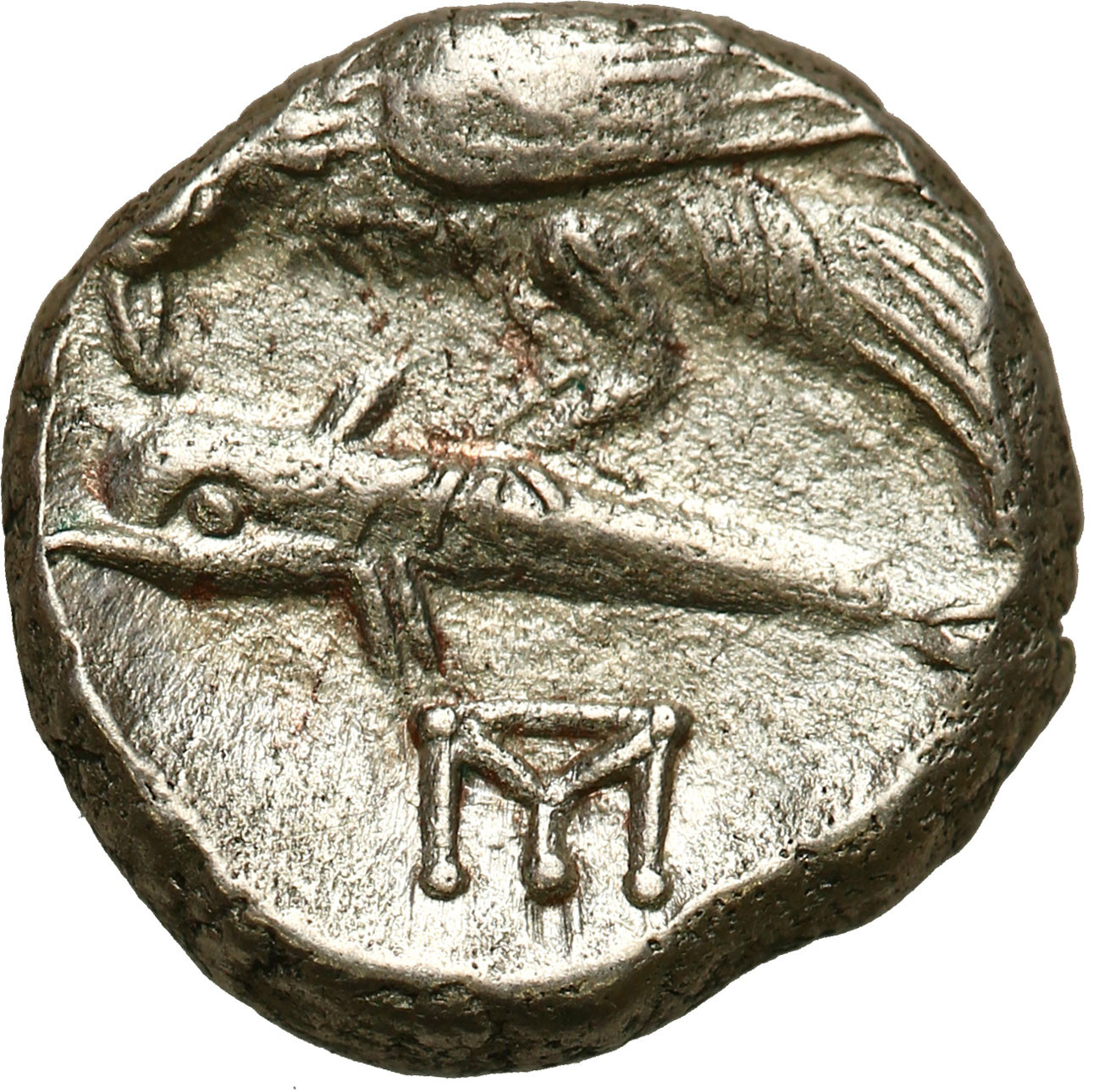 Grecja, Tracja, Trihemiobol Istros IV w. p.n.e.